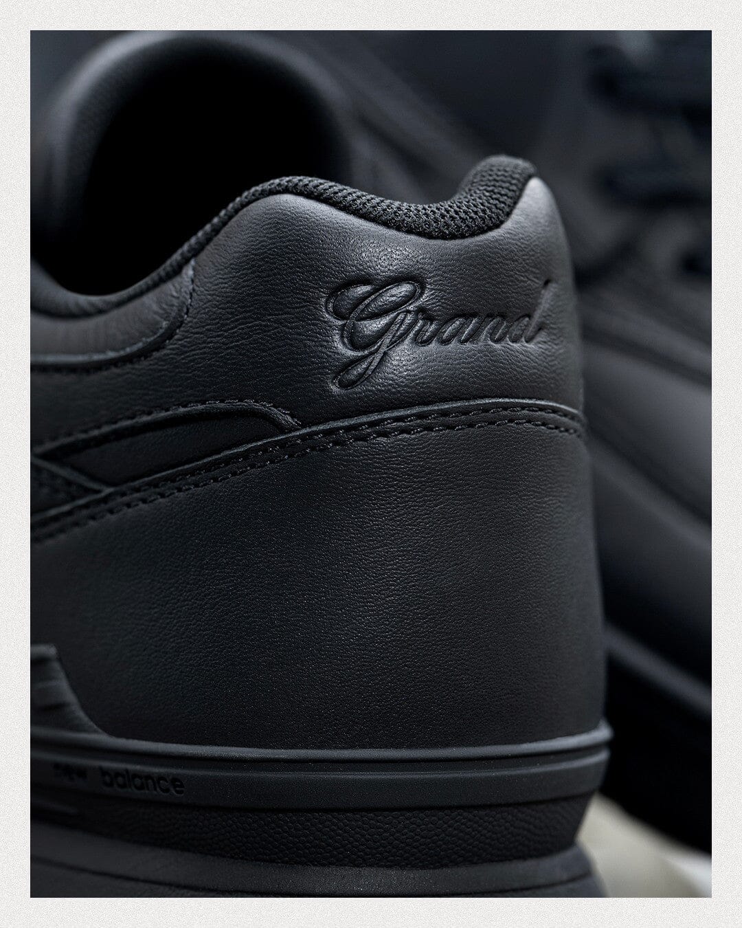 New Balance Numeric x Grand NM770 Leather Black footwear New Balance Numeric 