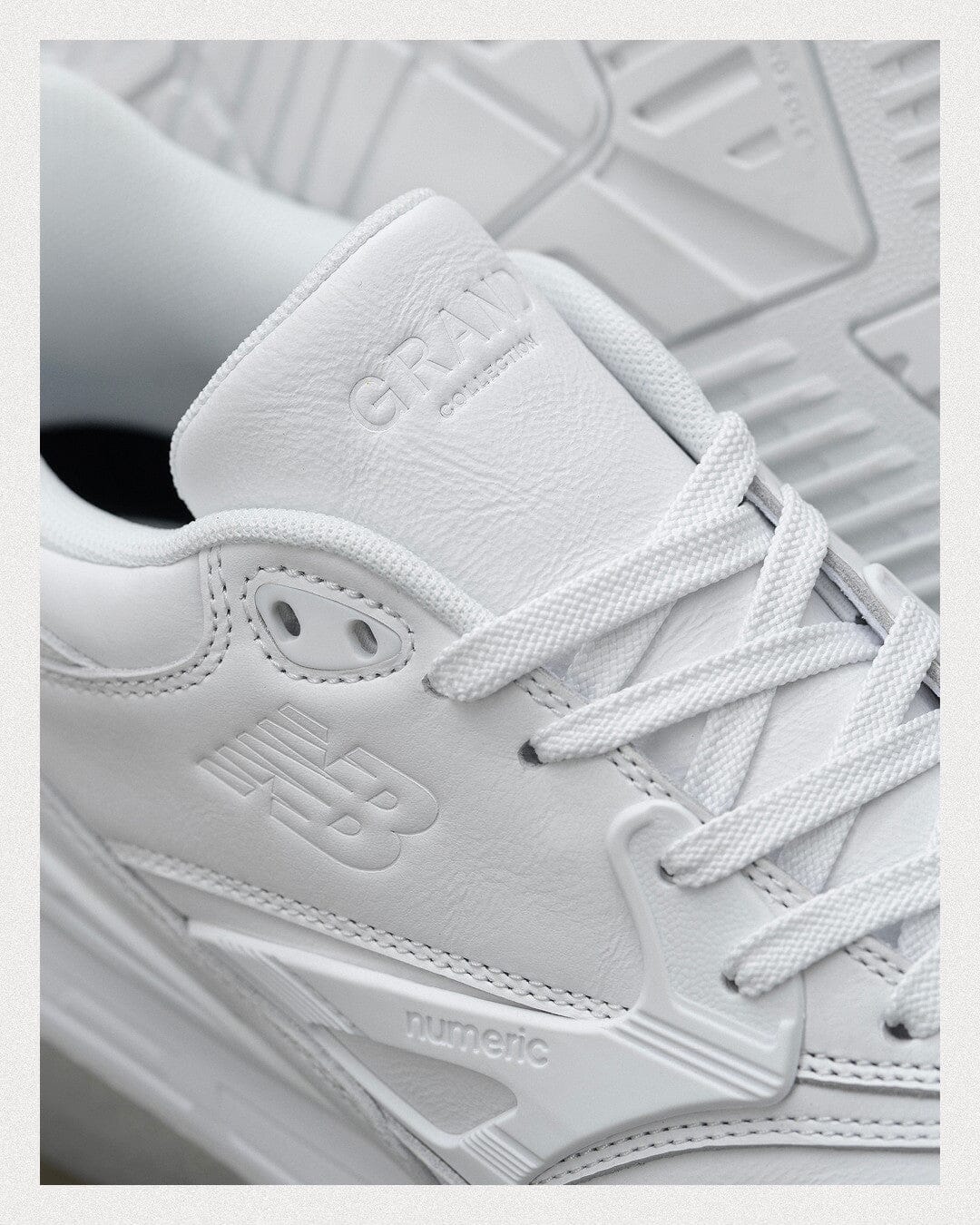 New Balance Numeric x Grand NM770 Leather White footwear New Balance Numeric 