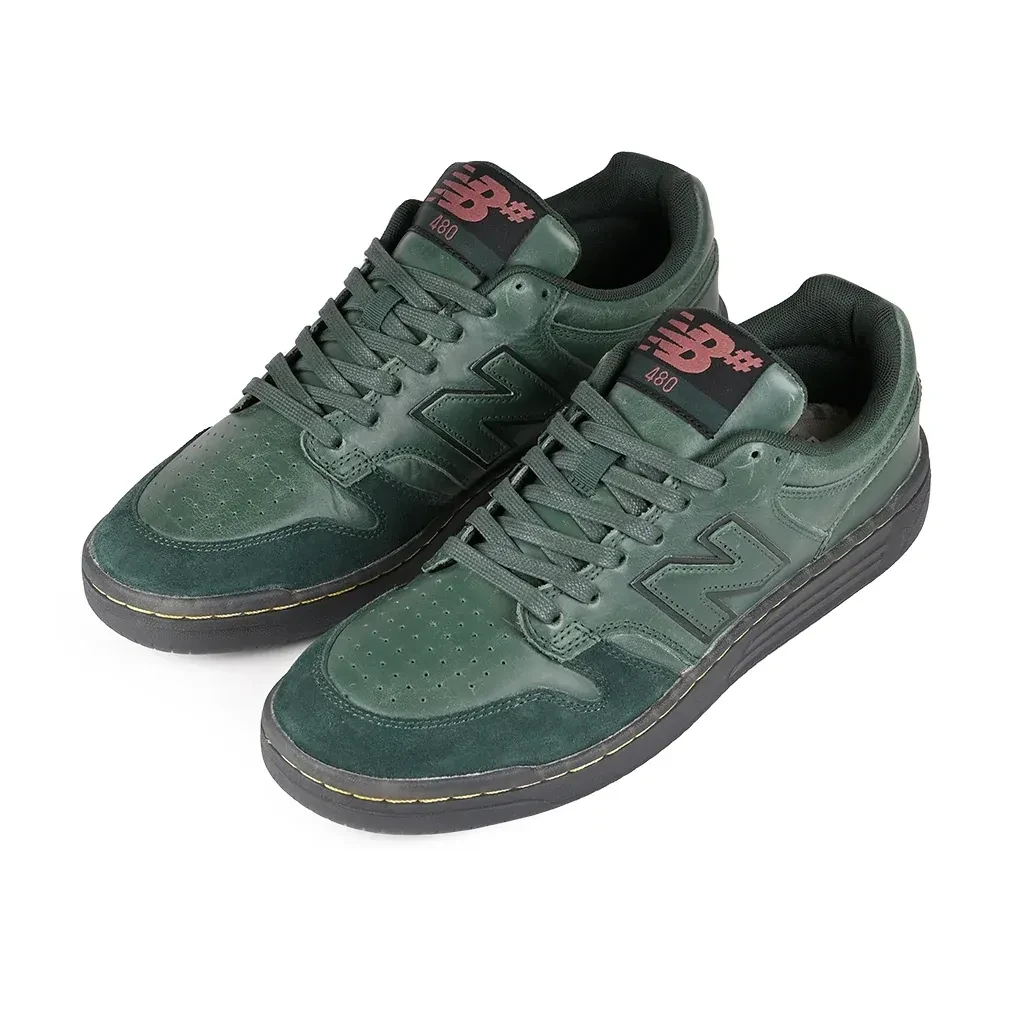 New Balance Numeric x No Comply NM480 Deep Green/Gold footwear New Balance Numeric 