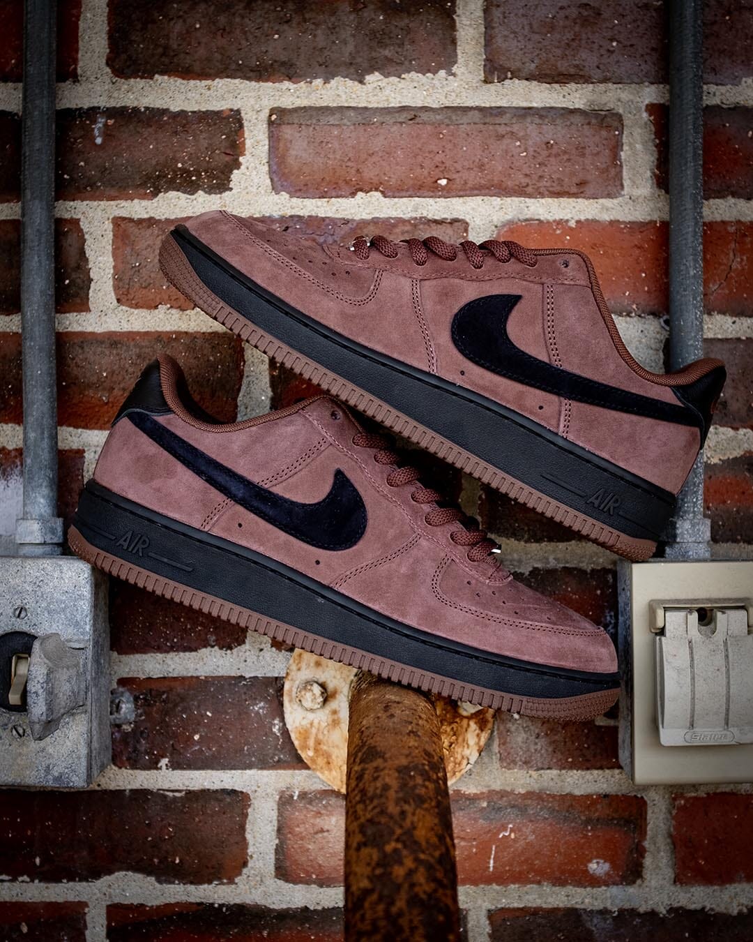 Nike SB Air Force 1 Light Chocolate/Black footwear Nike SB 