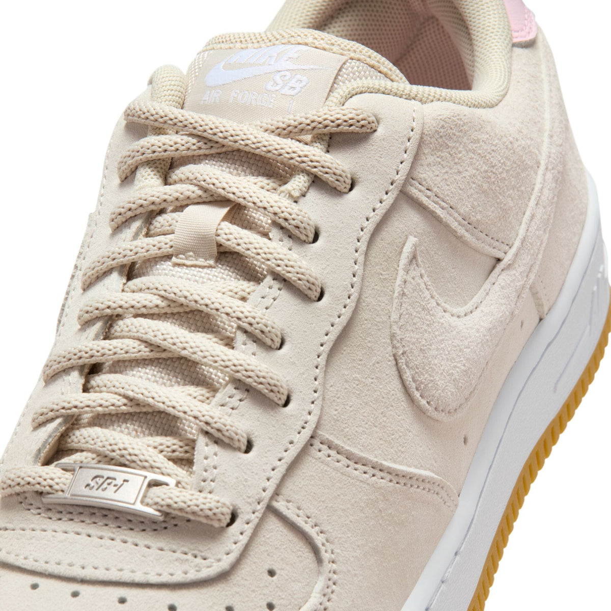 Nike SB Air Force 1 Light Orewood Brown/White footwear Nike SB 