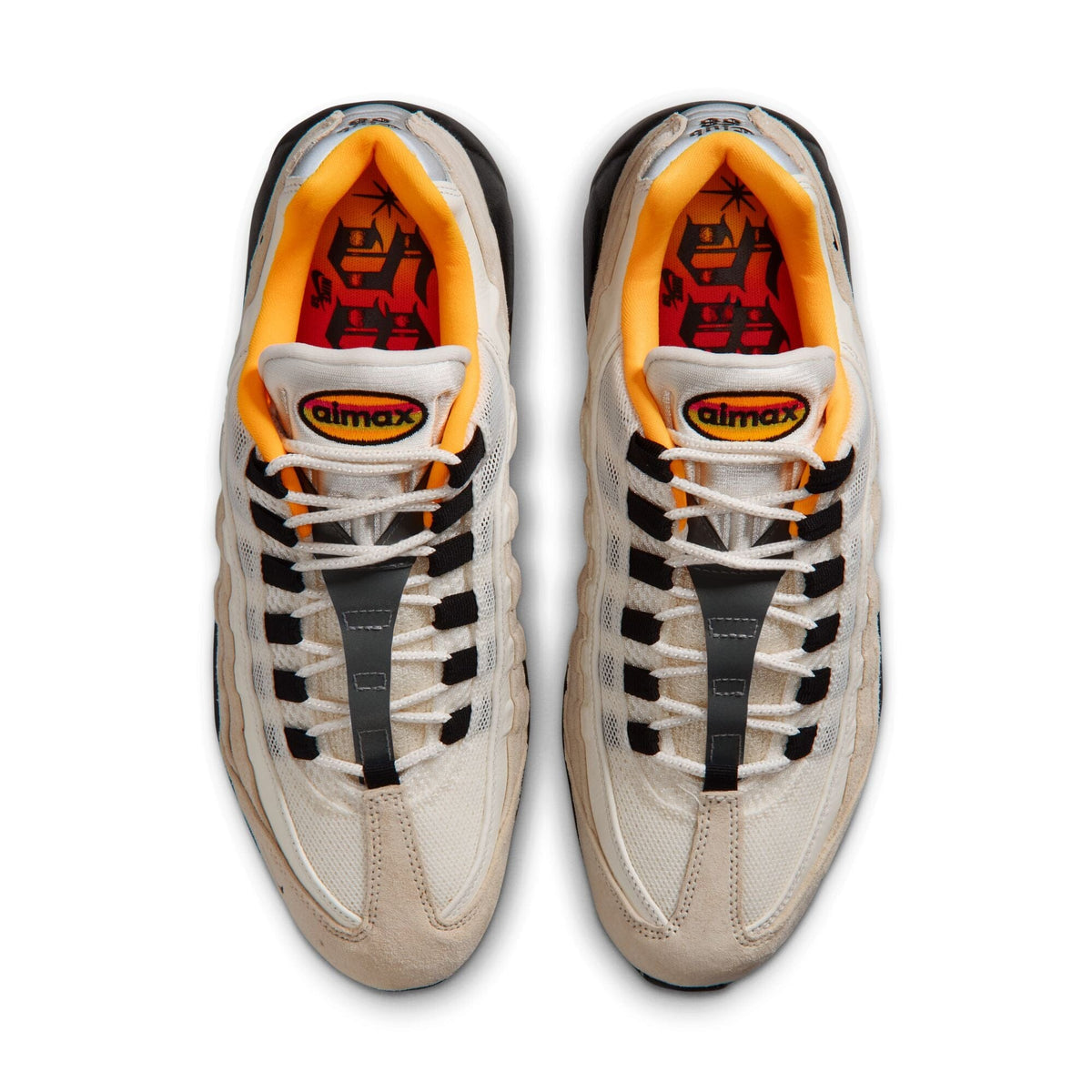 Nike SB Air Max 95 Club 58 Sail/Black/Laser Orange footwear Nike SB 
