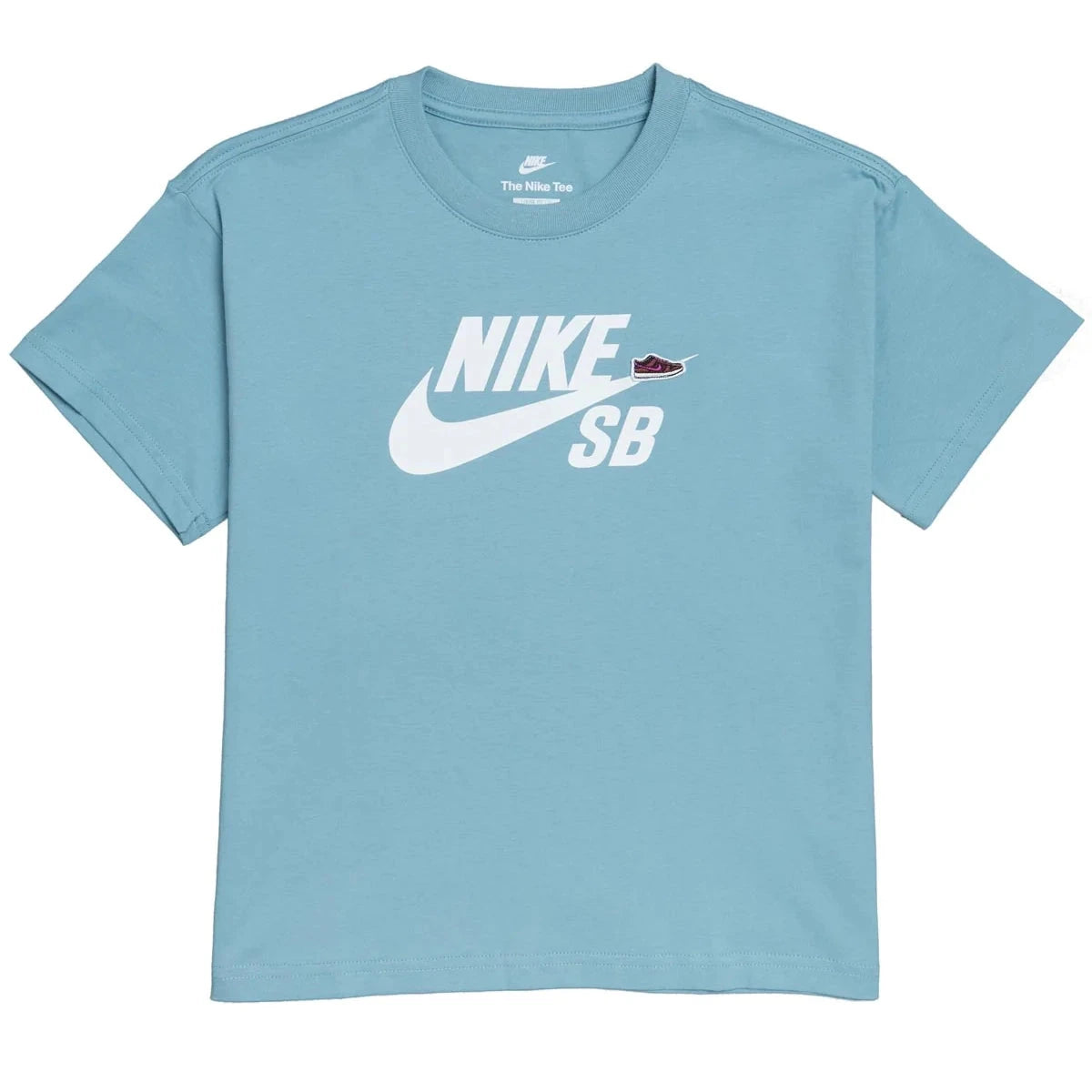 Nike SB Big Kids Tee Denim Turquoise tees Nike SB 