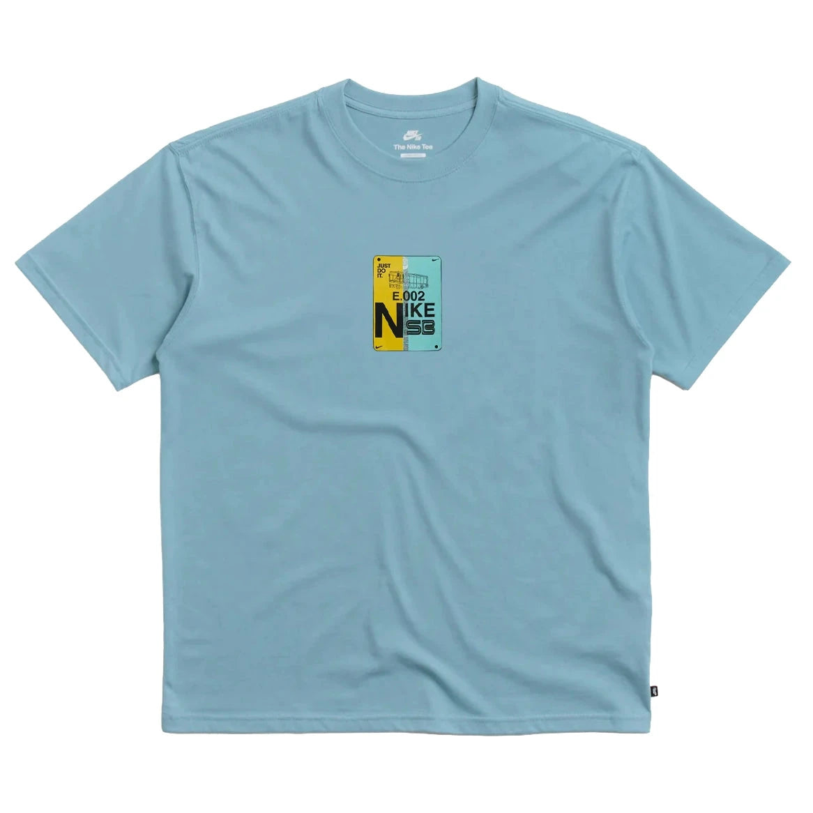 Nike SB Bus Pass Skate Tee Denim Turquoise - Coureur Goods