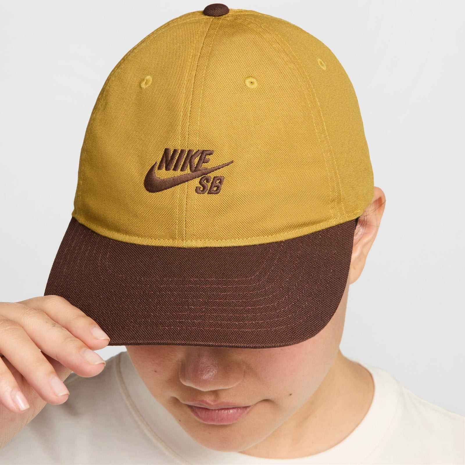 Nike SB Club Cap Peat Moss/Light Chocolate M/L hats Nike SB 