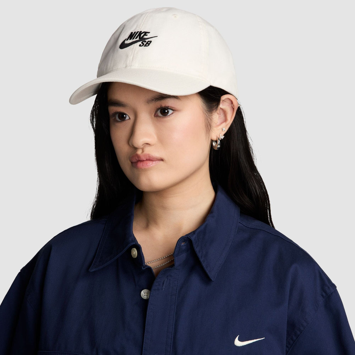 Nike SB Club Cap Sail/Black L/XL hats Nike SB 