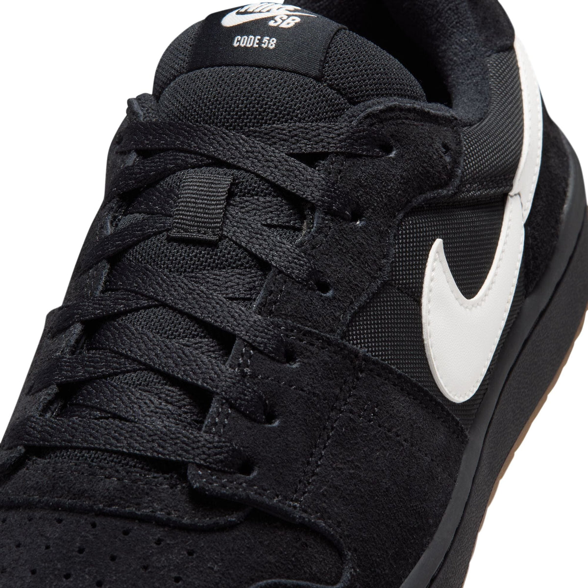 Nike SB Code 58 Black/Summit White/Gum Light Brown footwear Nike SB 
