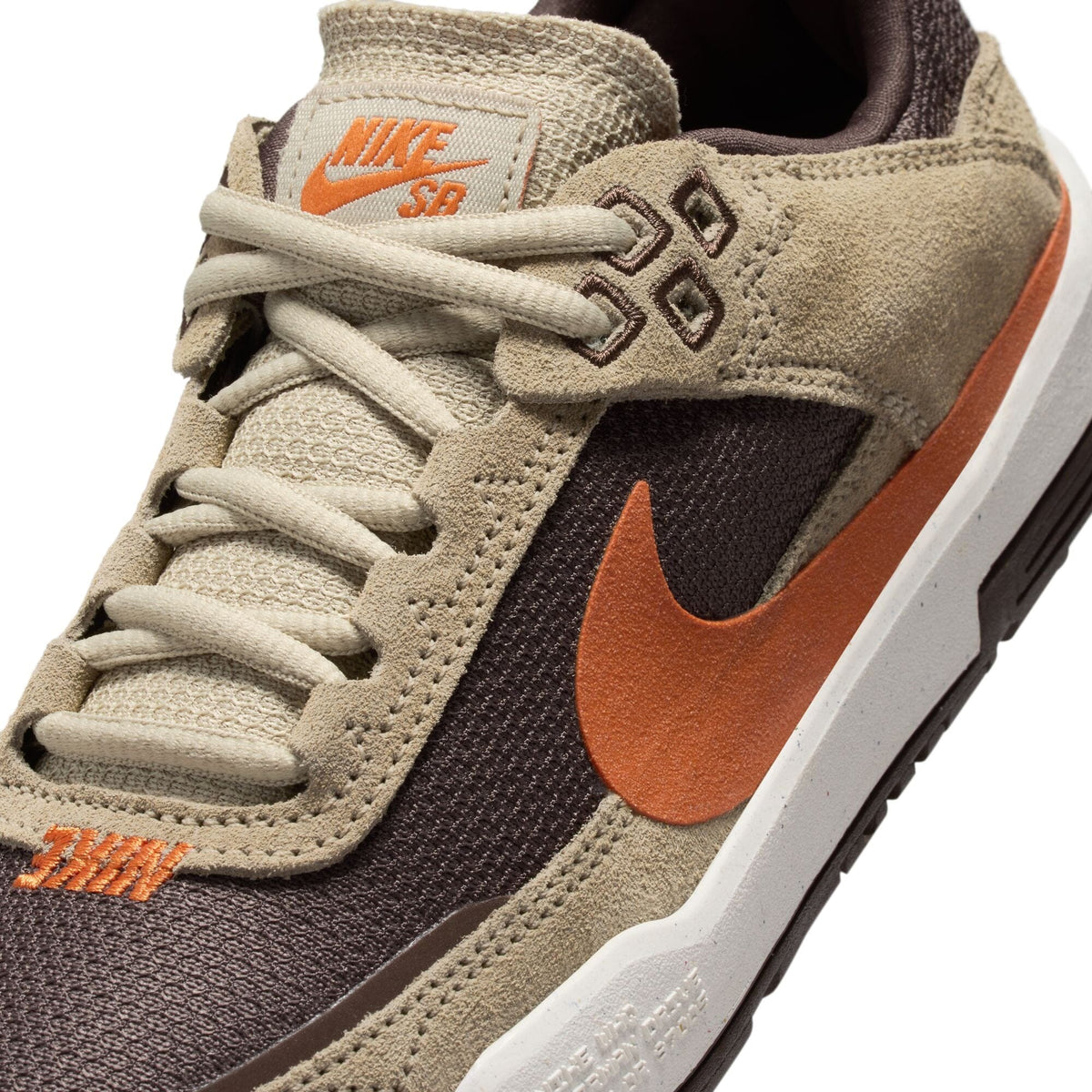 Nike SB Day One Kids Desert Khaki/Campfire Brown footwear Nike SB 