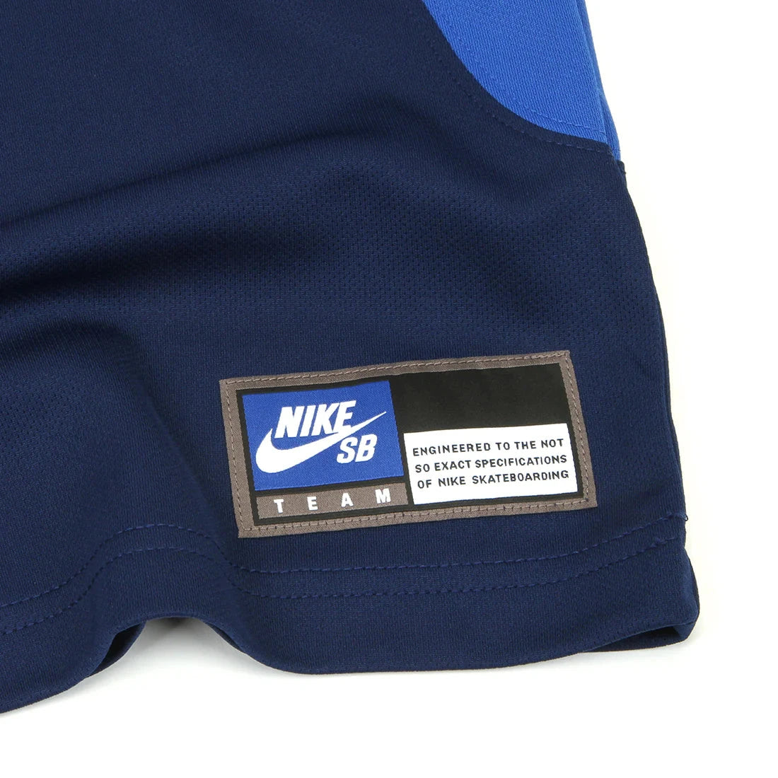 Nike SB Dri-FIT Knit Skate Jersey Blue Void/Game Royal/White shirts Nike SB 