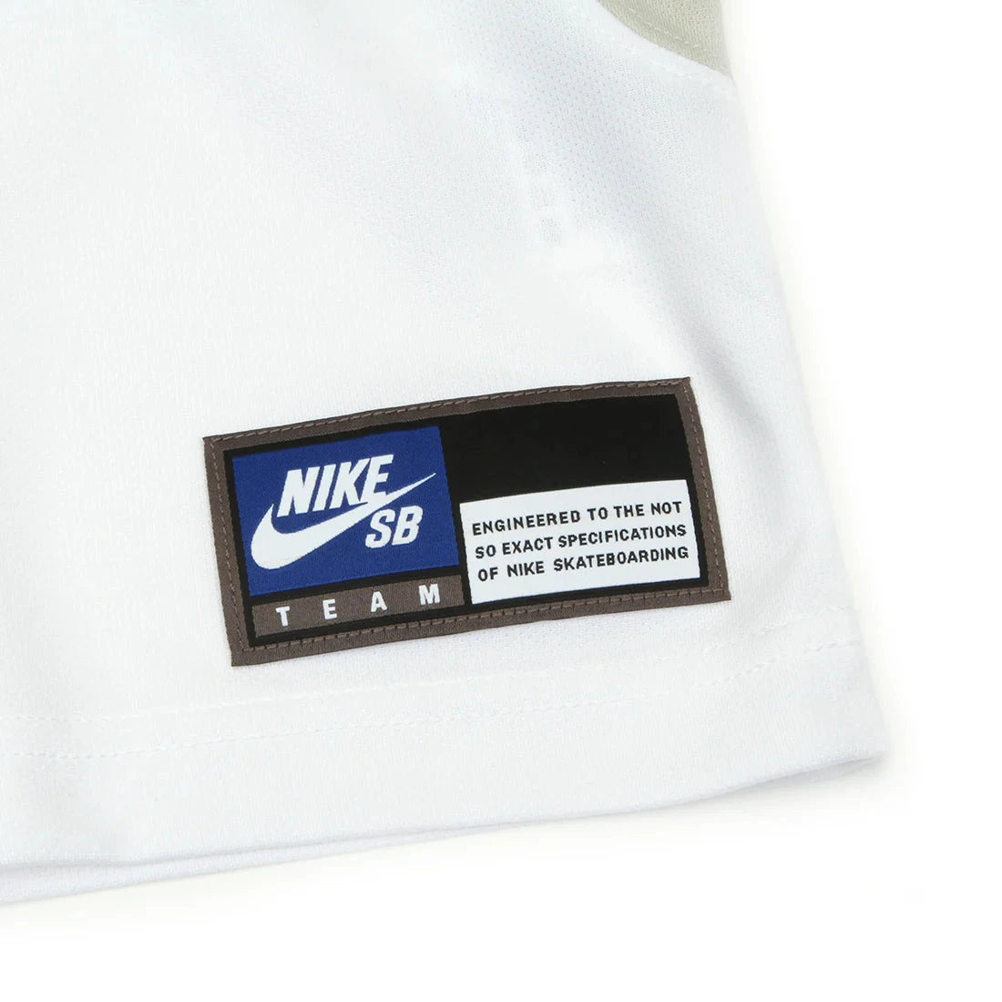 Nike SB Dri-FIT Knit Skate Jersey White/Light Bone/Black shirts Nike SB 