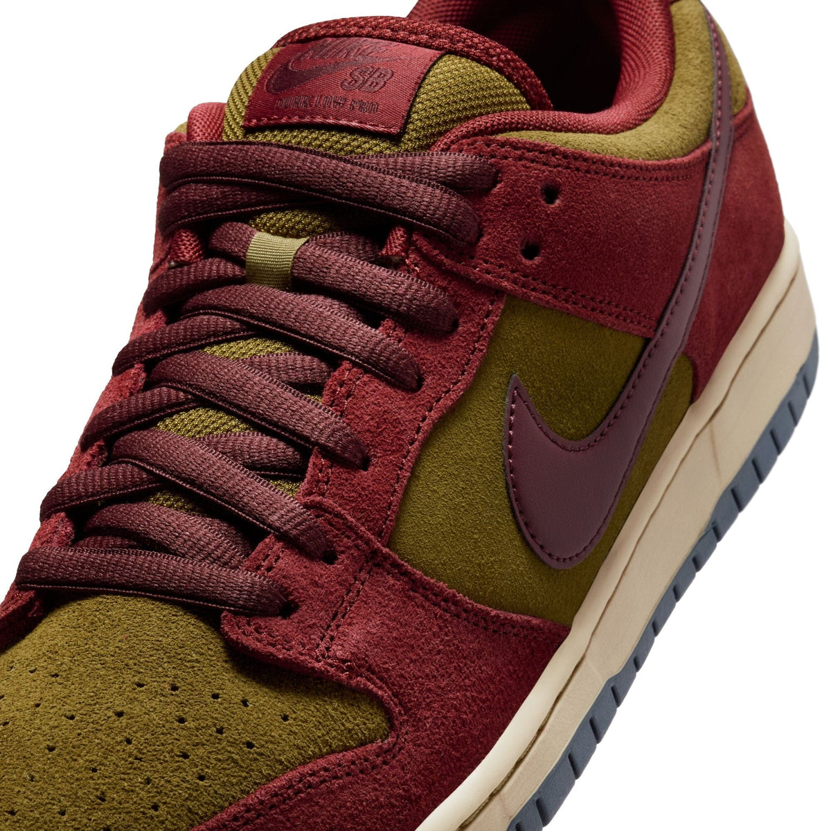 Nike SB Dunk Low Pro Dark Team Red/Burgundy Crush/Olive Flak footwear Nike SB 
