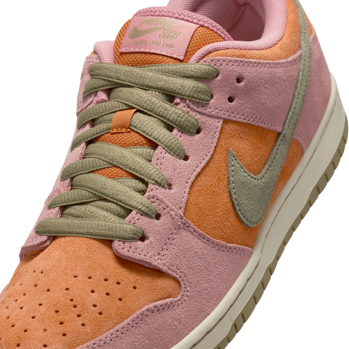 Nike SB Dunk Low Pro Red Stardust/Neutral Olive/Monarch footwear Nike SB 