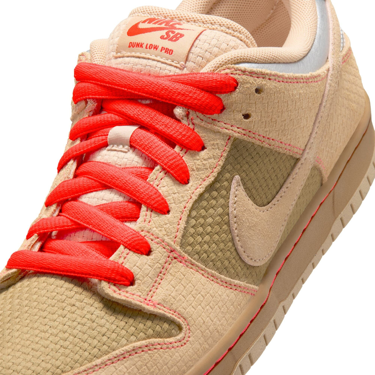 Nike SB Dunk Low Pro Som Tum Canvas/Vachetta Tan/Parachute Beige footwear Nike SB 