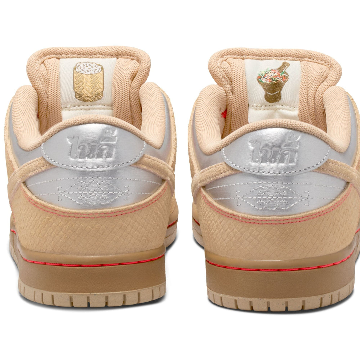 Nike SB Dunk Low Pro Som Tum Canvas/Vachetta Tan/Parachute Beige footwear Nike SB 