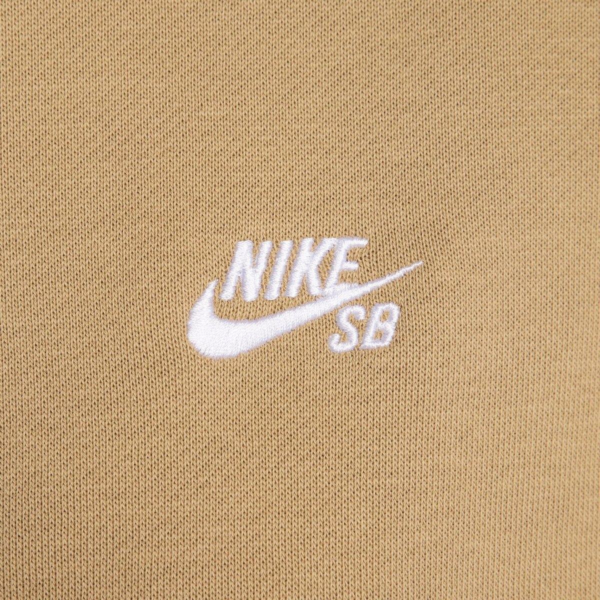 Nike SB Essential Logo Fleece Hoodie Parachute Beige/White hoodies Nike SB 