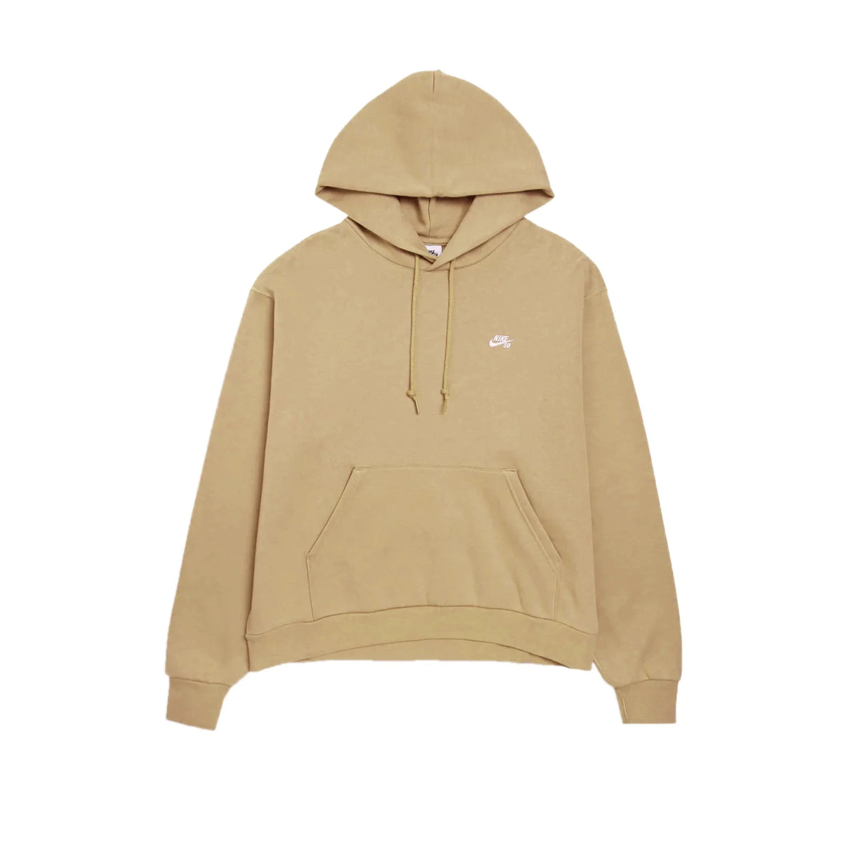 Nike SB Essential Logo Fleece Hoodie Parachute Beige/White hoodies Nike SB 