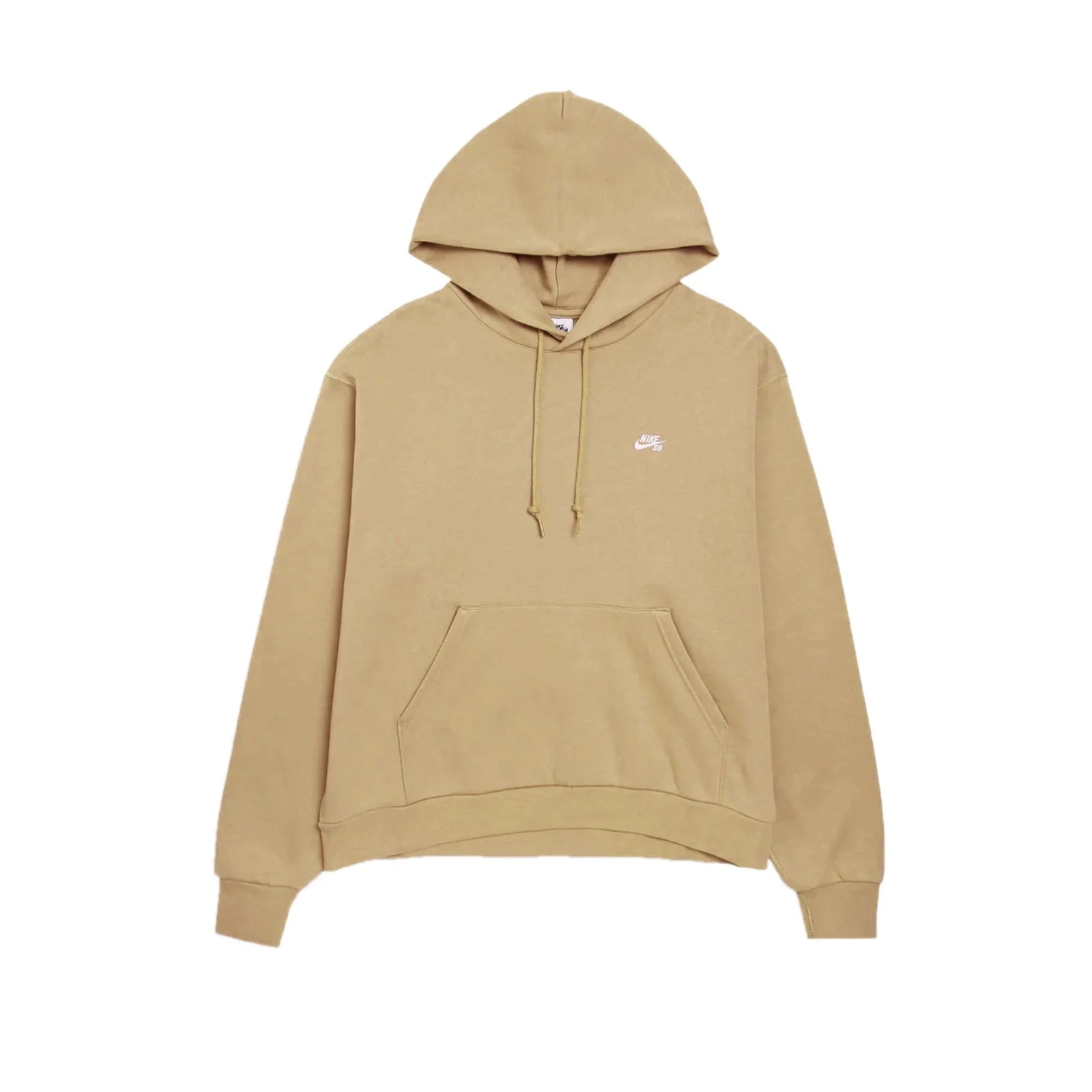 Nike SB Essential Logo Fleece Hoodie Parachute Beige/White hoodies Nike SB 