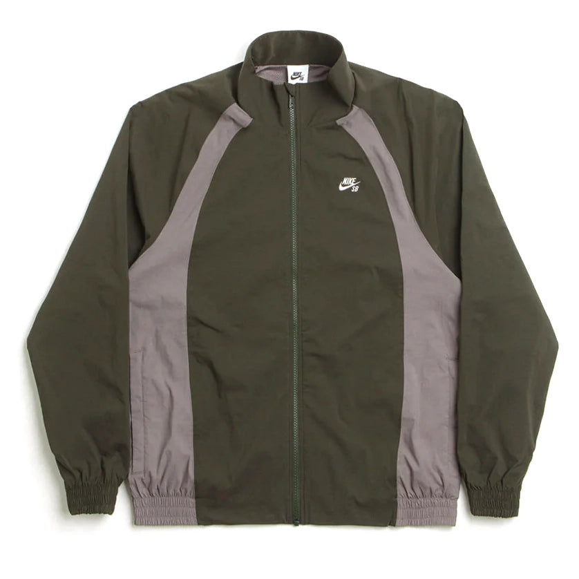 Nike SB Full-Zip Woven Skate Jacket Sequoia/Cave Stone/White jackets Nike SB 