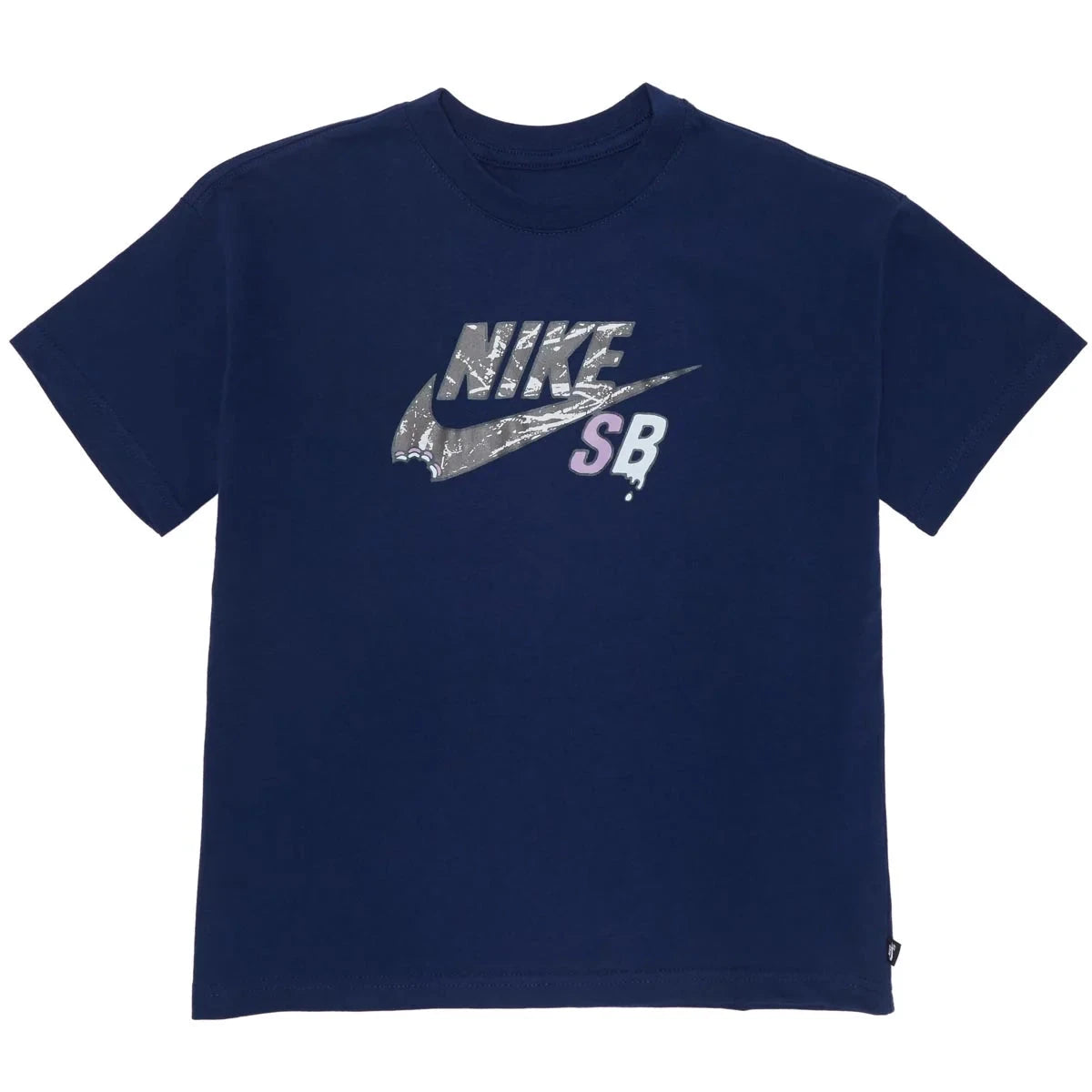 Nike SB HBR Big Kids Tee Blue Void tees Nike SB 