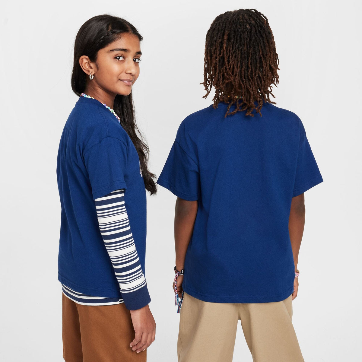 Nike SB HBR Big Kids Tee Blue Void tees Nike SB 