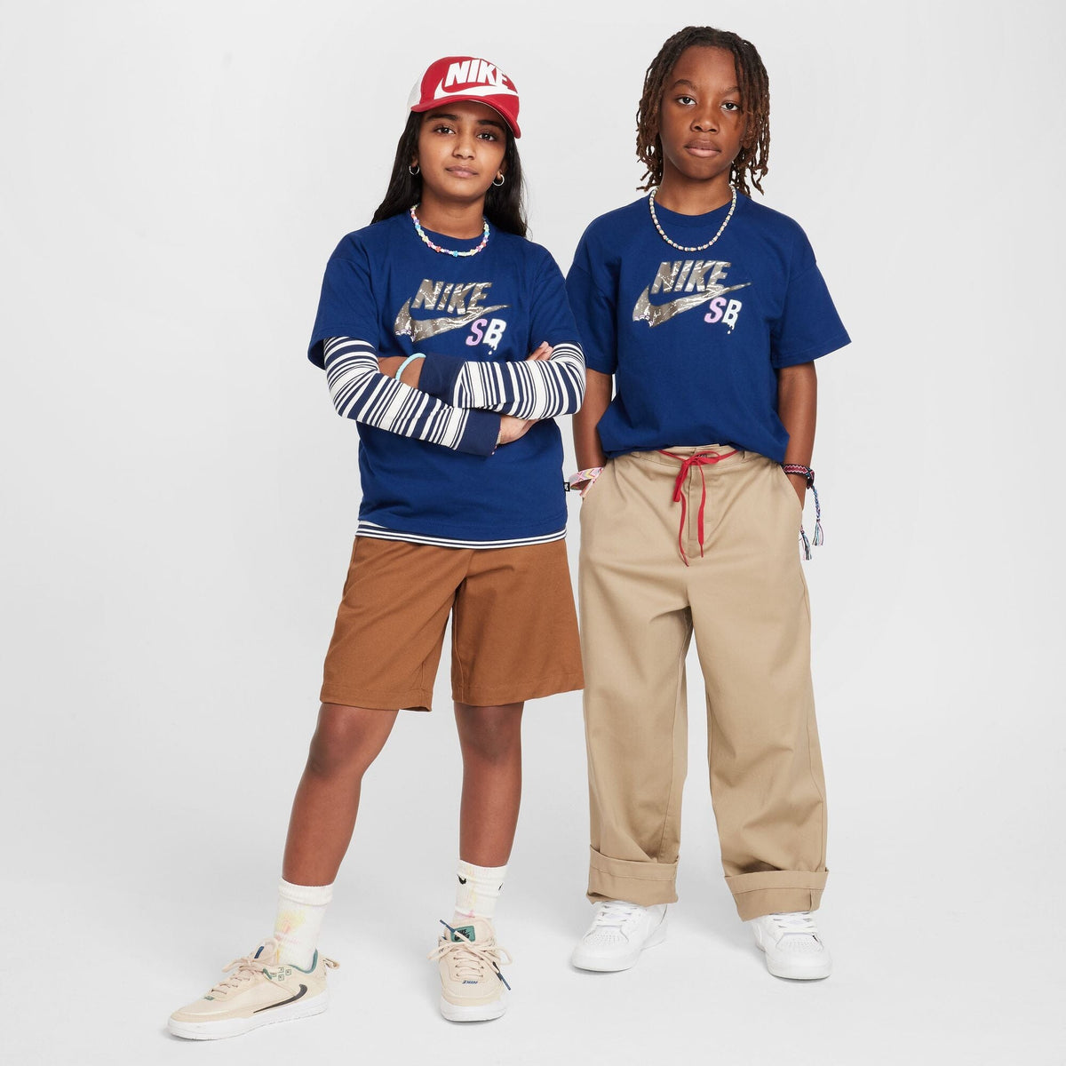 Nike SB HBR Big Kids Tee Blue Void tees Nike SB 