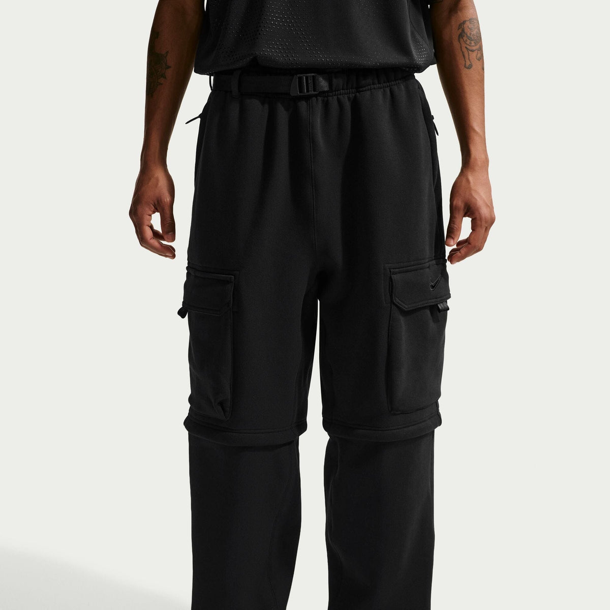 Nike SB Ishod Cargo Convertible Sweatpant Black Pants Nike SB 