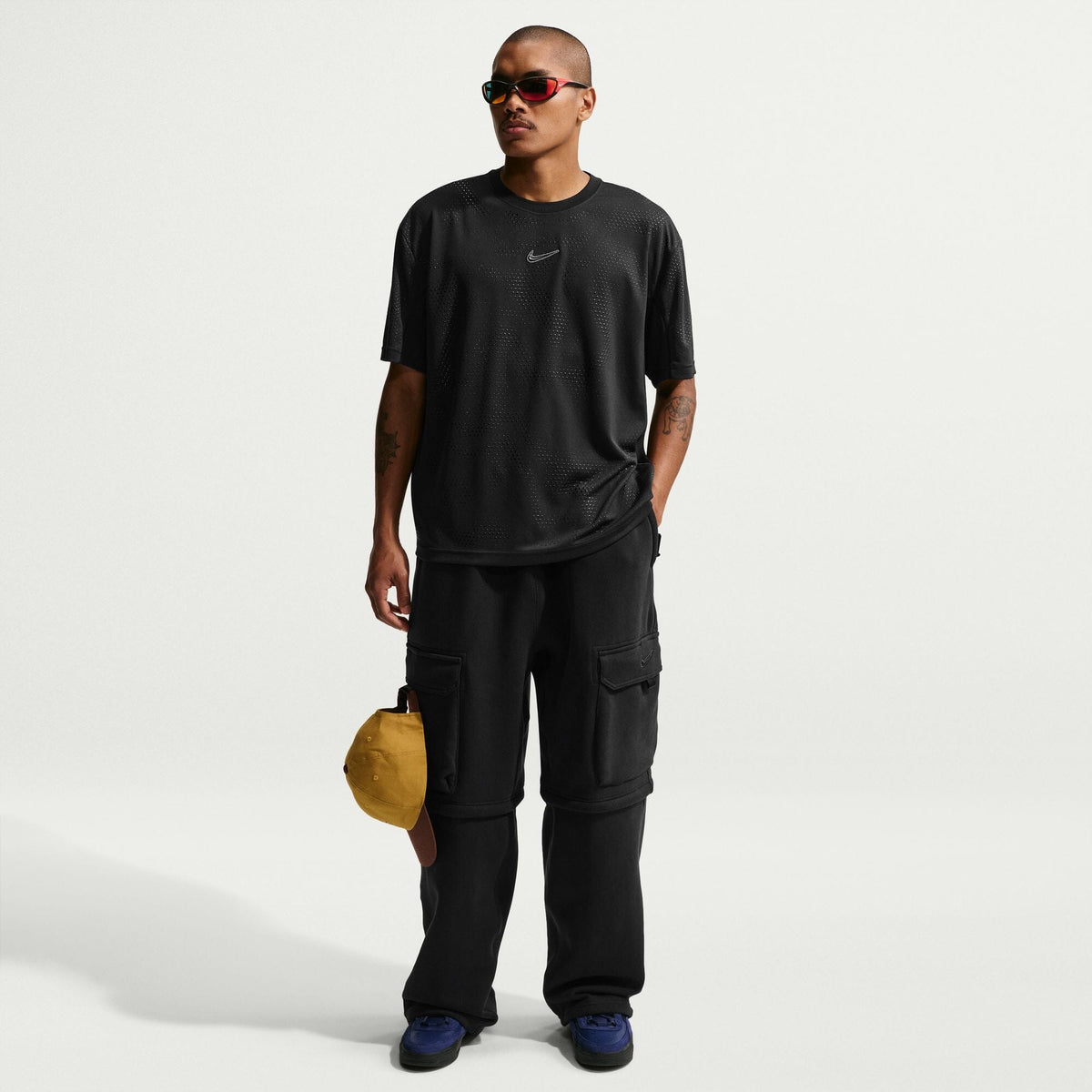 Nike SB Ishod Cargo Convertible Sweatpant Black Pants Nike SB 