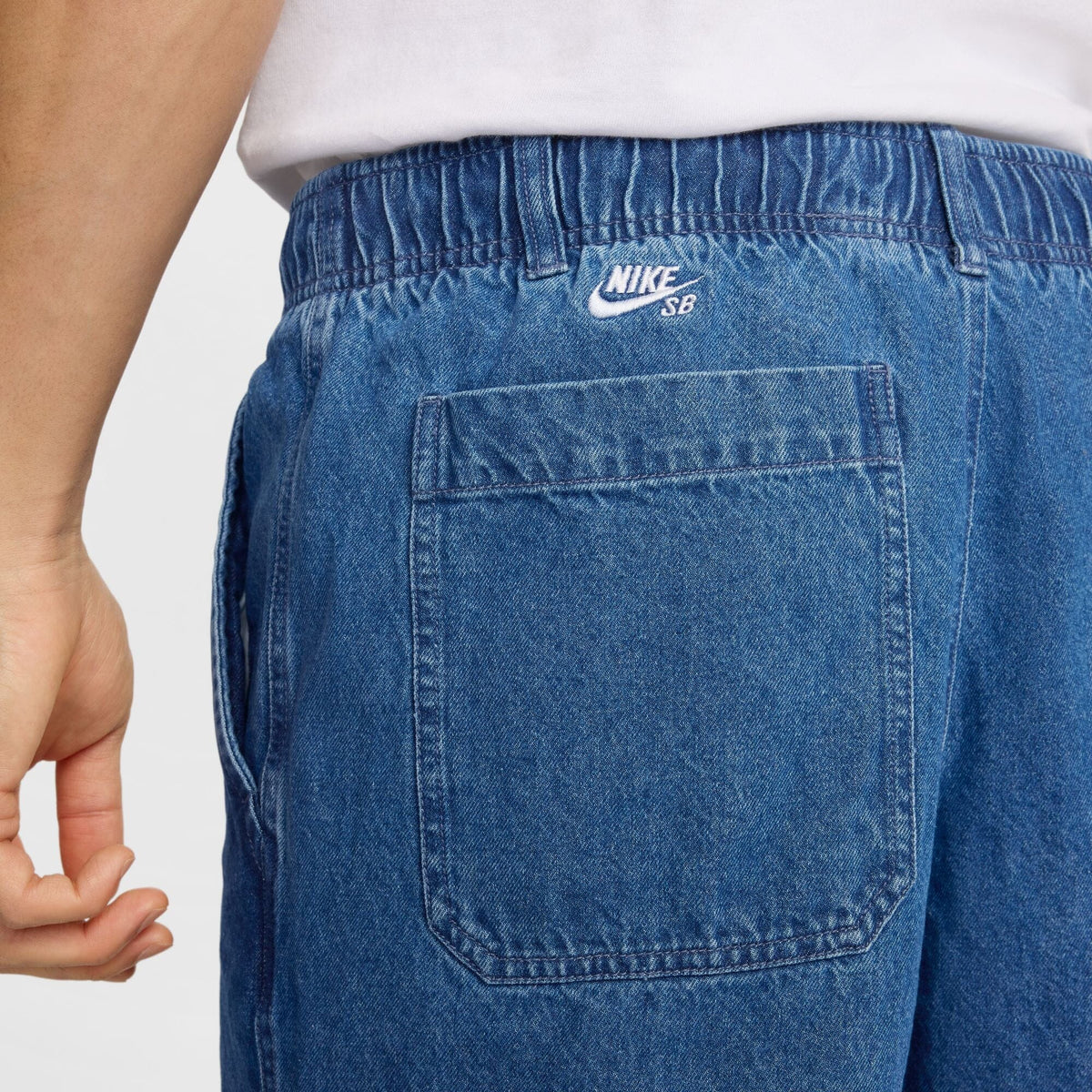 Nike SB Loose Double Knee Denim Skate Pant Diffused Blue Pants Nike SB 