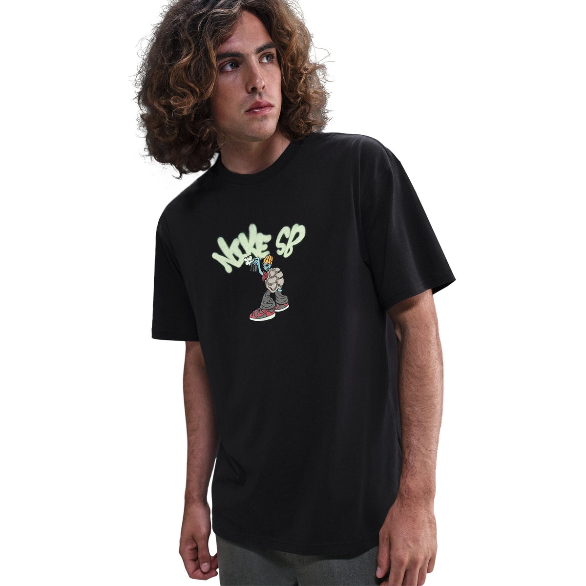 Nike SB M90 Spray Turtle Tee Black Tees Nike SB 