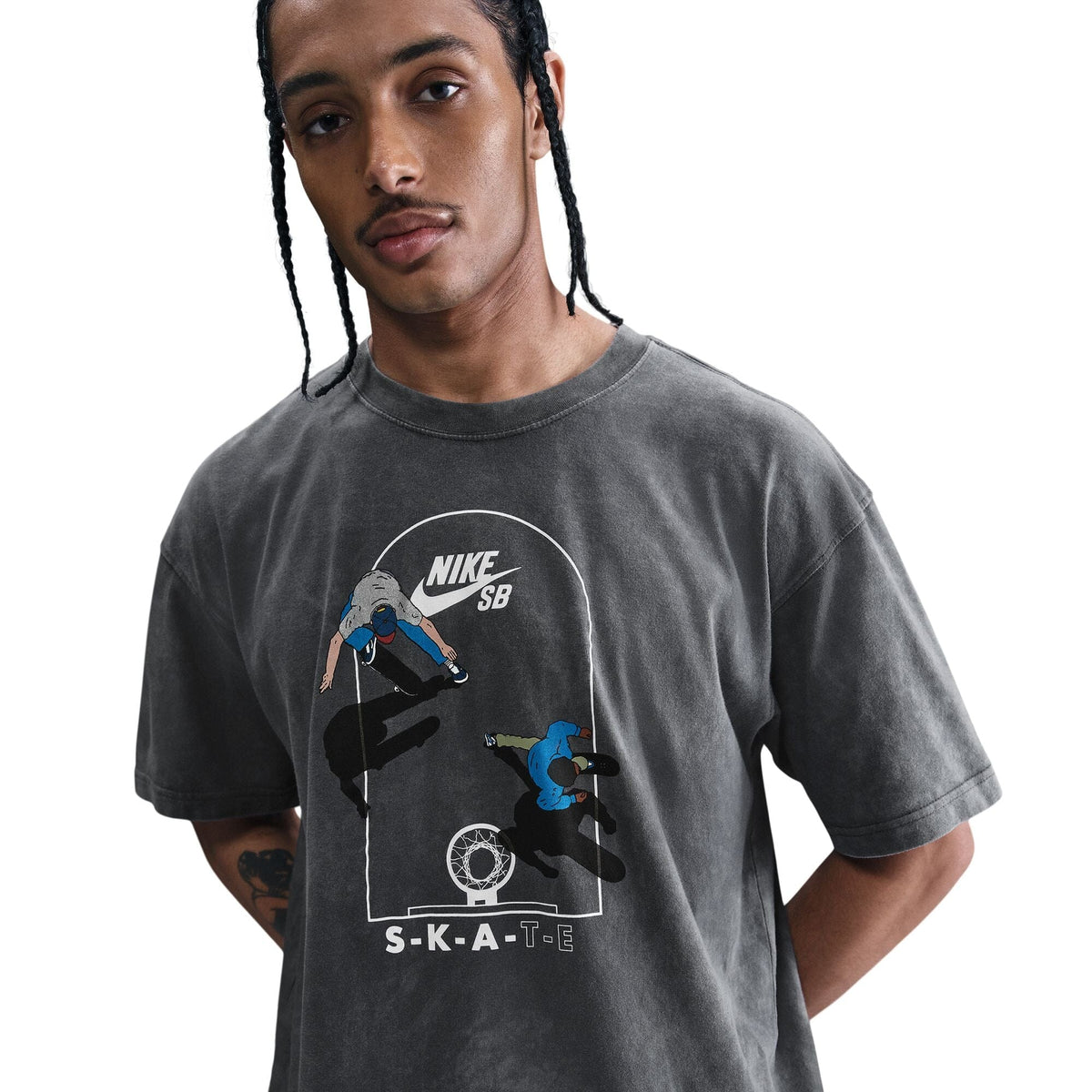 Nike SB Max 90 Game of Skate Tee Anthracite Tees Nike SB 