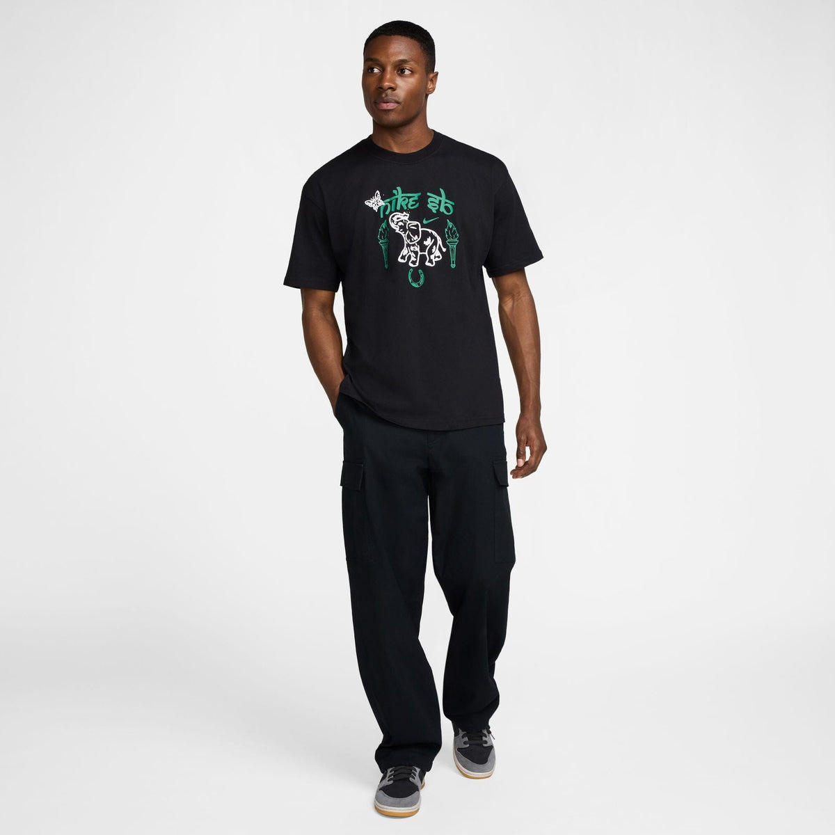 Nike SB Max 90 OC Elephant Tee Black tees Nike SB 
