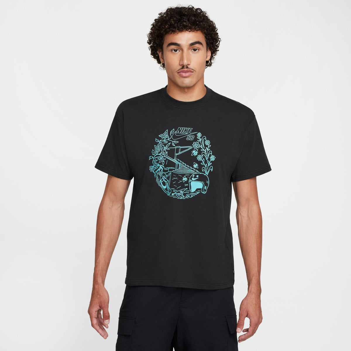 Nike SB Skatespot Tee Black tees Nike SB 