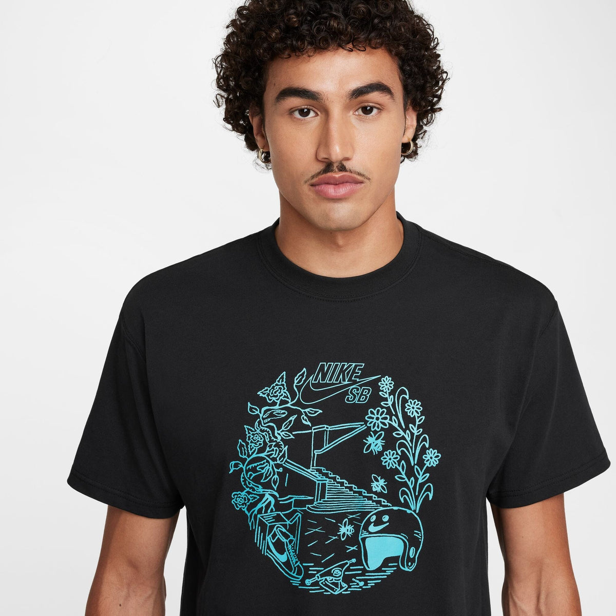 Nike SB Skatespot Tee Black tees Nike SB 