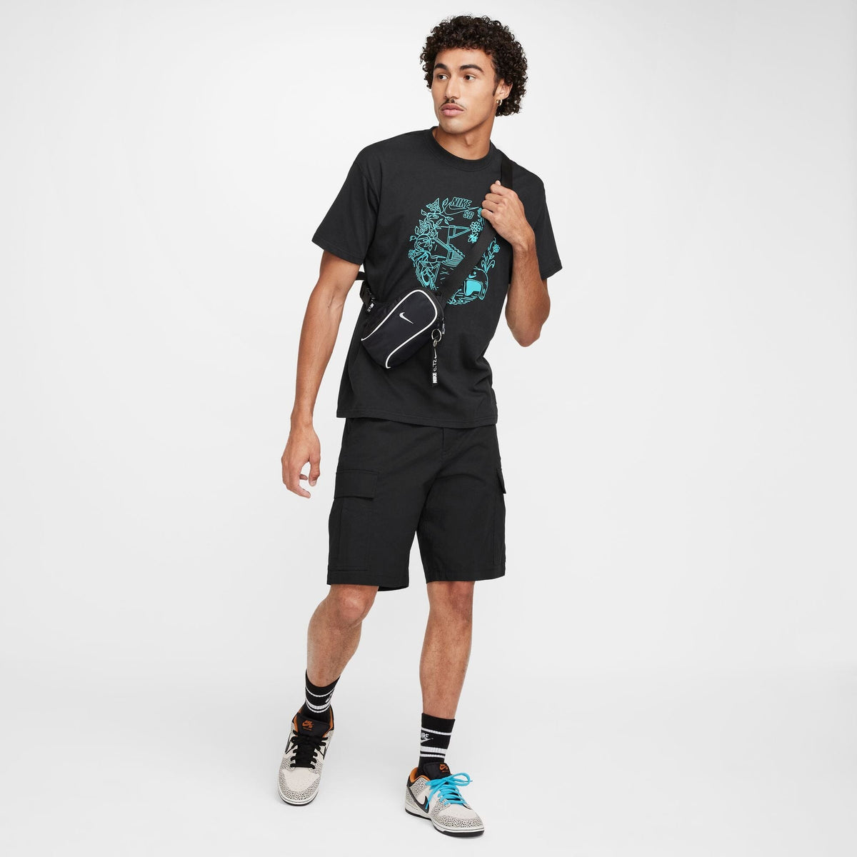 Nike SB Skatespot Tee Black tees Nike SB 
