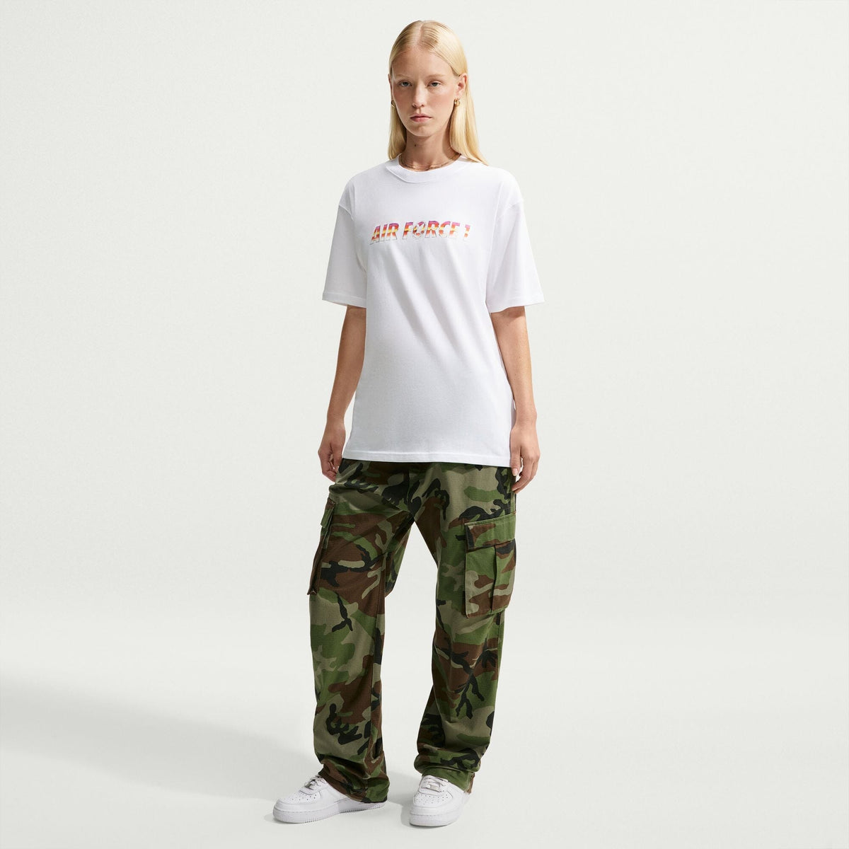 Nike SB White Yuto Horigome Air Force 1 Skate Tee tees Nike SB 