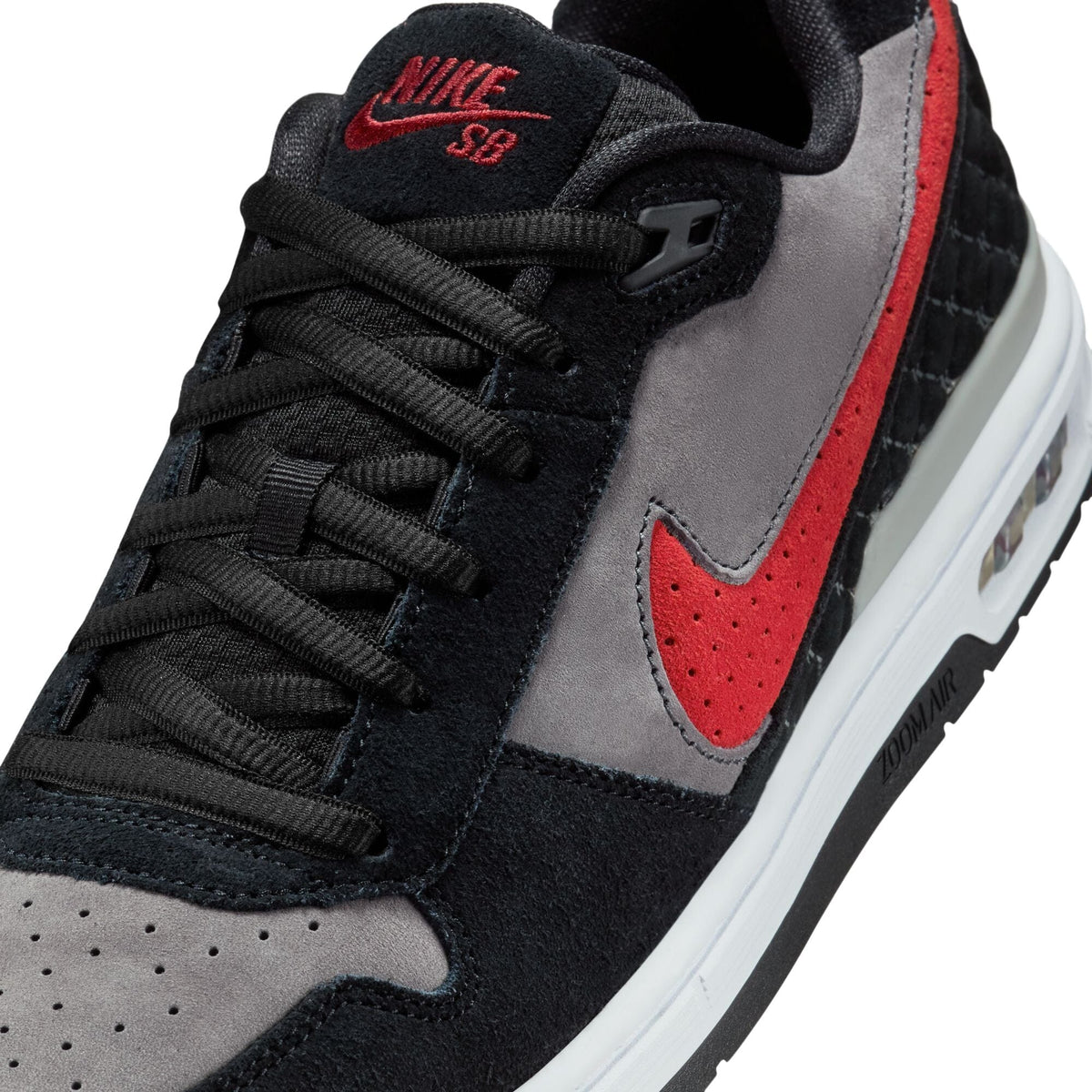 Nike SB Zoom Air Paul Rodriguez Low Black/Varsity Red/Flint Grey footwear Nike SB 