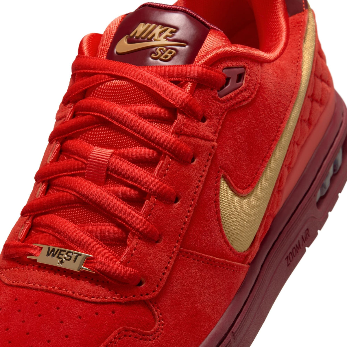 Nike SB Zoom Air Paul Rodriguez Low QS Habanero Red/Club Gold/Team Red footwear Nike SB 