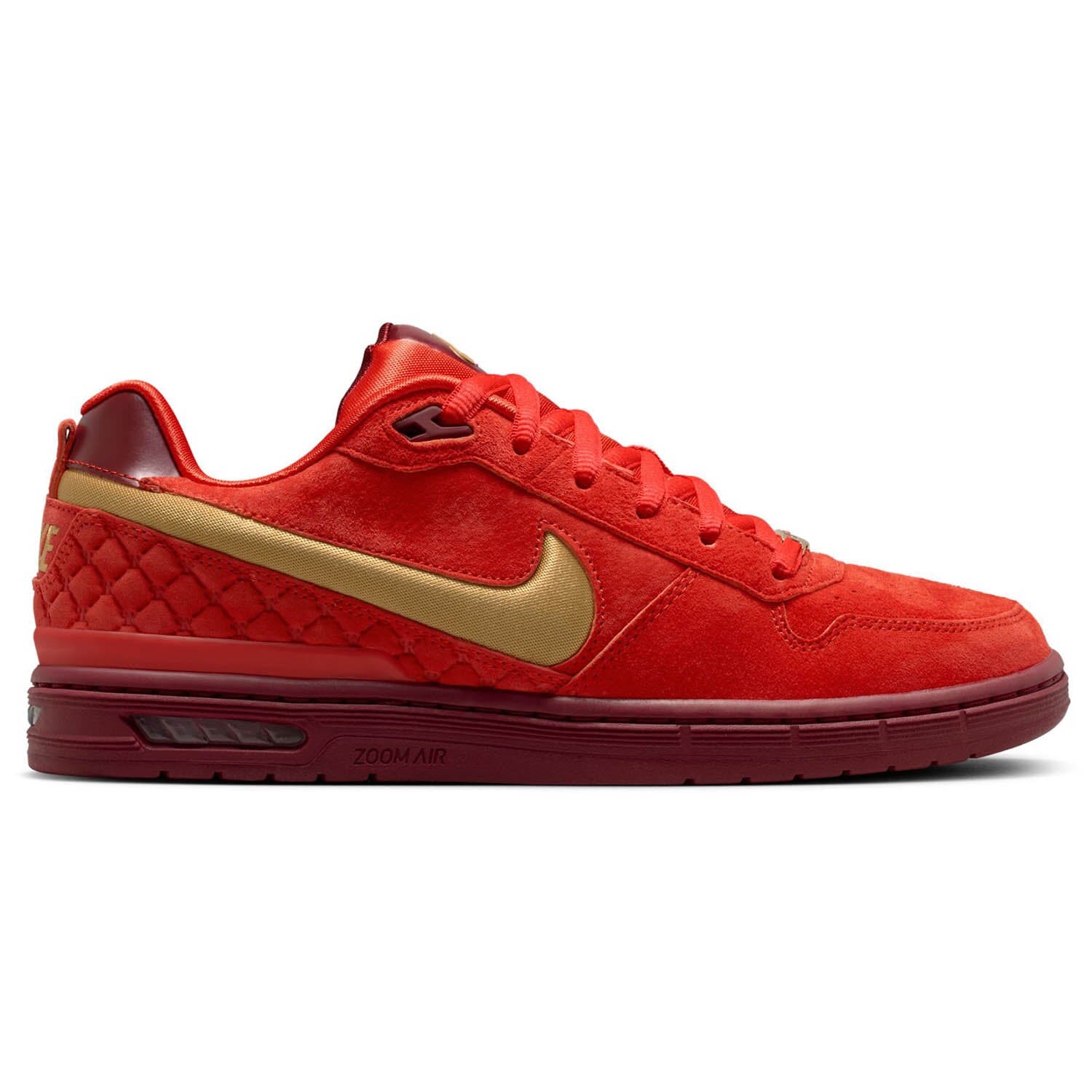 Nike SB Zoom Air Paul Rodriguez Low QS Habanero Red/Club Gold/Team Red footwear Nike SB 