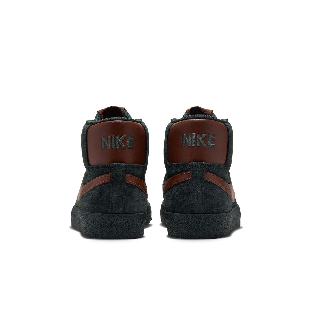 Nike SB Zoom Blazer Mid Black Spruce/Corduroy Brown footwear Nike SB 