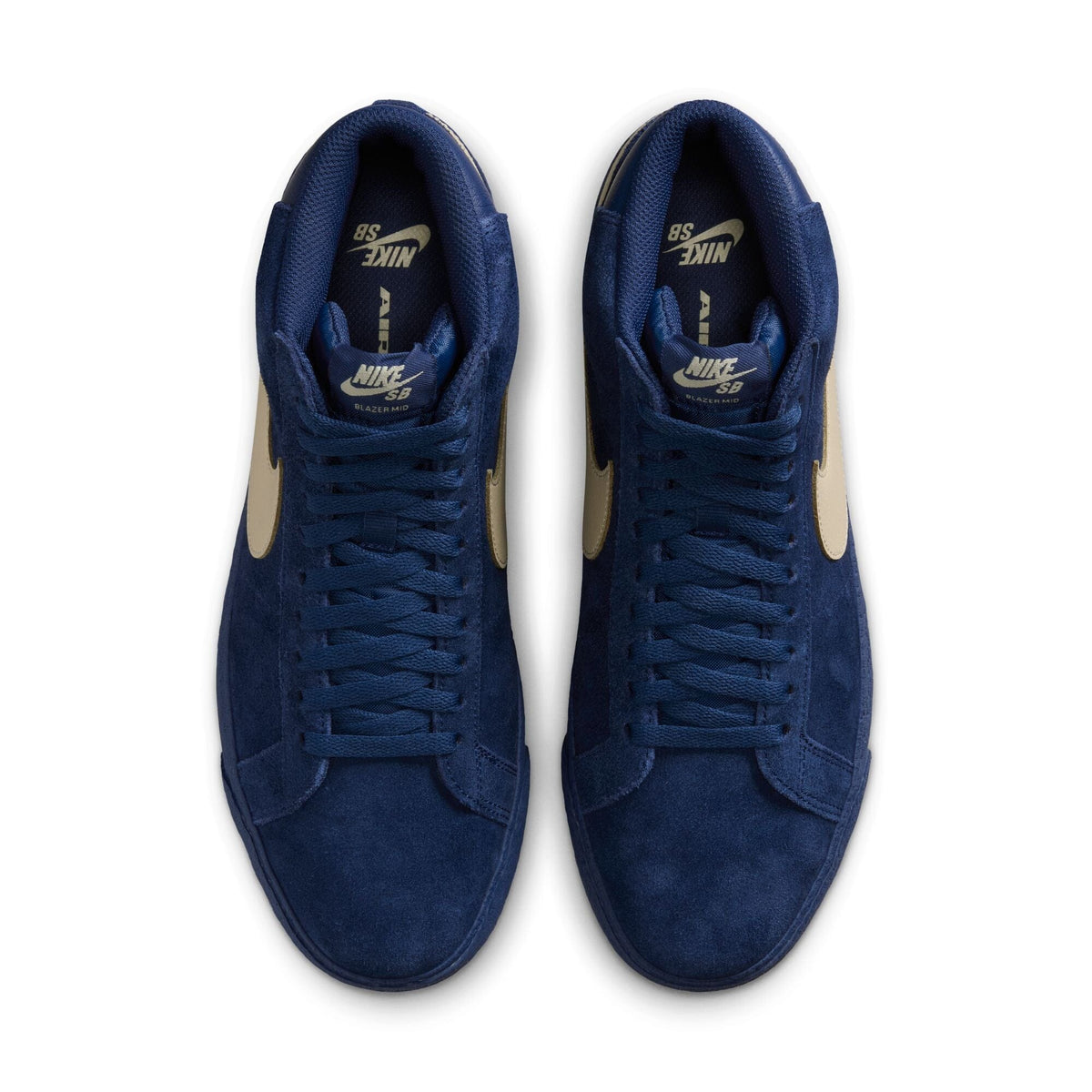 Nike SB Zoom Blazer Mid Coastal Blue/Pale Yellow footwear Nike SB 