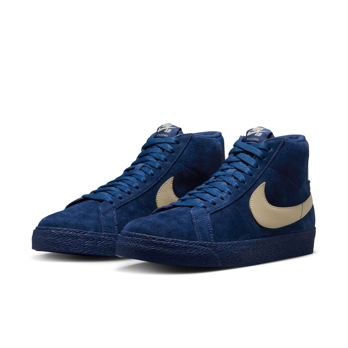 Nike SB Zoom Blazer Mid Coastal Blue/Pale Yellow footwear Nike SB 