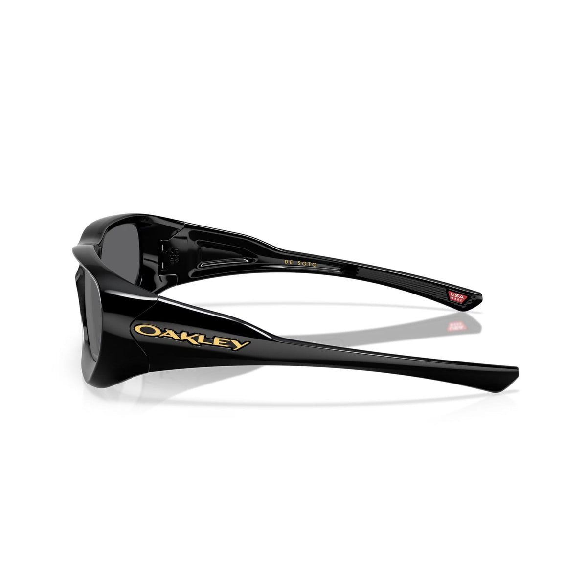Oakley De Soto Sunglasses Polished Black w/ Prizm Black Lens Sunglasses Oakley 