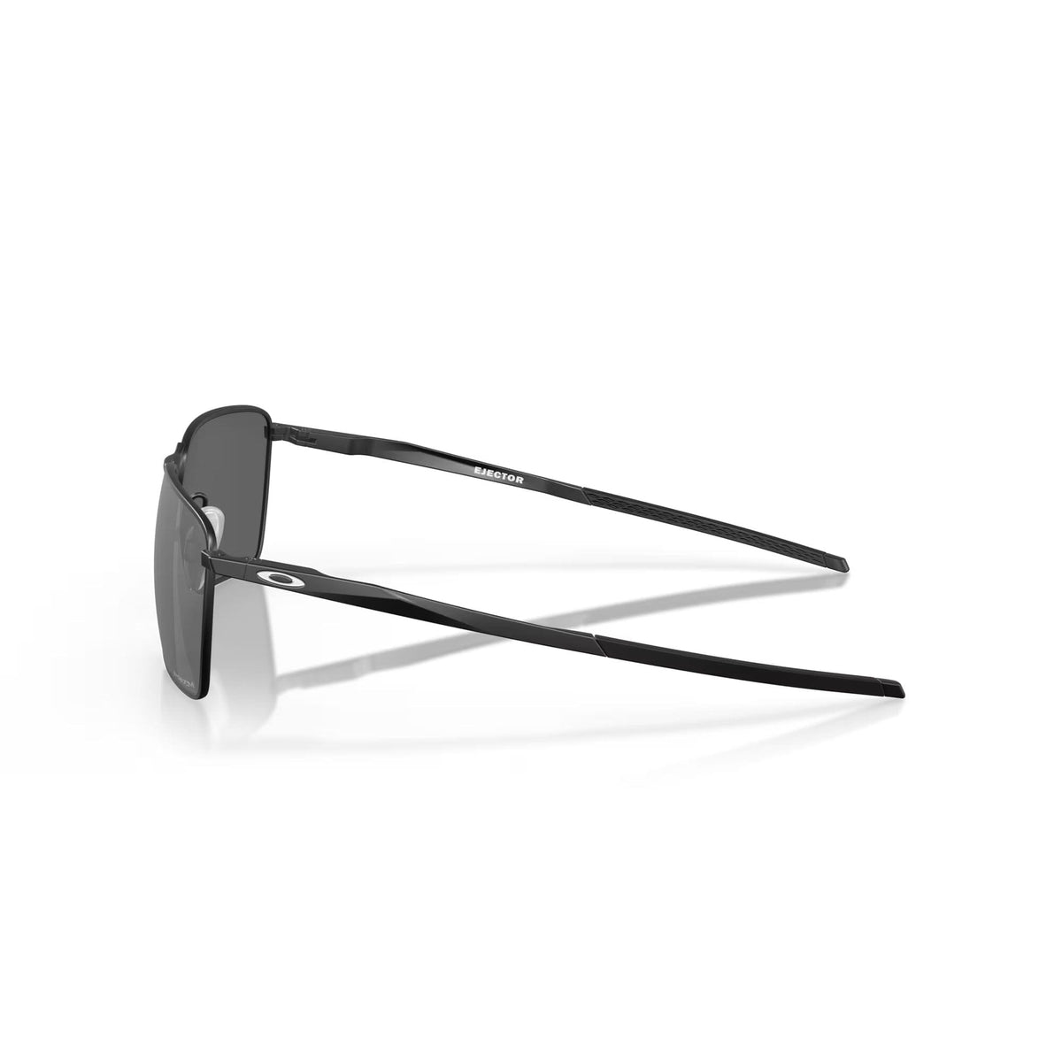 Oakley Ejector Sunglasses Satin Black Metal w/ Prizm Black Lens Sunglasses Oakley 