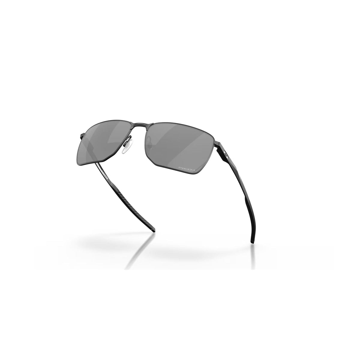 Oakley Ejector Sunglasses Satin Black Metal w/ Prizm Black Lens Sunglasses Oakley 