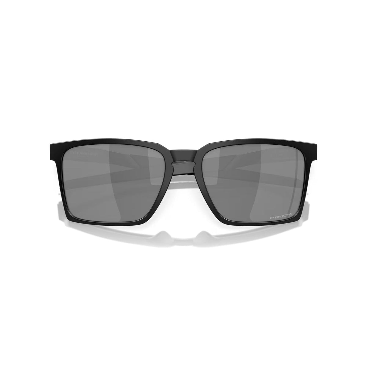 Oakley Exchange Sunglasses Satin Grey Black w/ Prizm Black Lens Sunglasses Oakley 