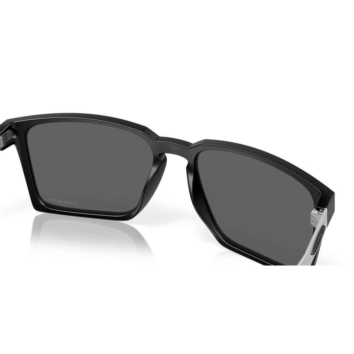 Oakley Exchange Sunglasses Satin Grey Black w/ Prizm Black Lens Sunglasses Oakley 