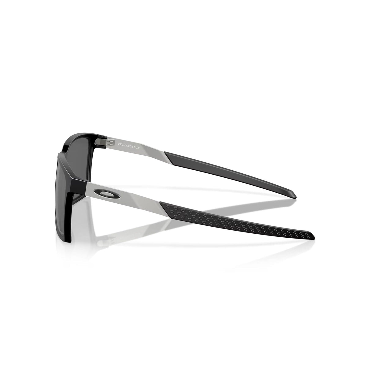 Oakley Exchange Sunglasses Satin Grey Black w/ Prizm Black Lens Sunglasses Oakley 
