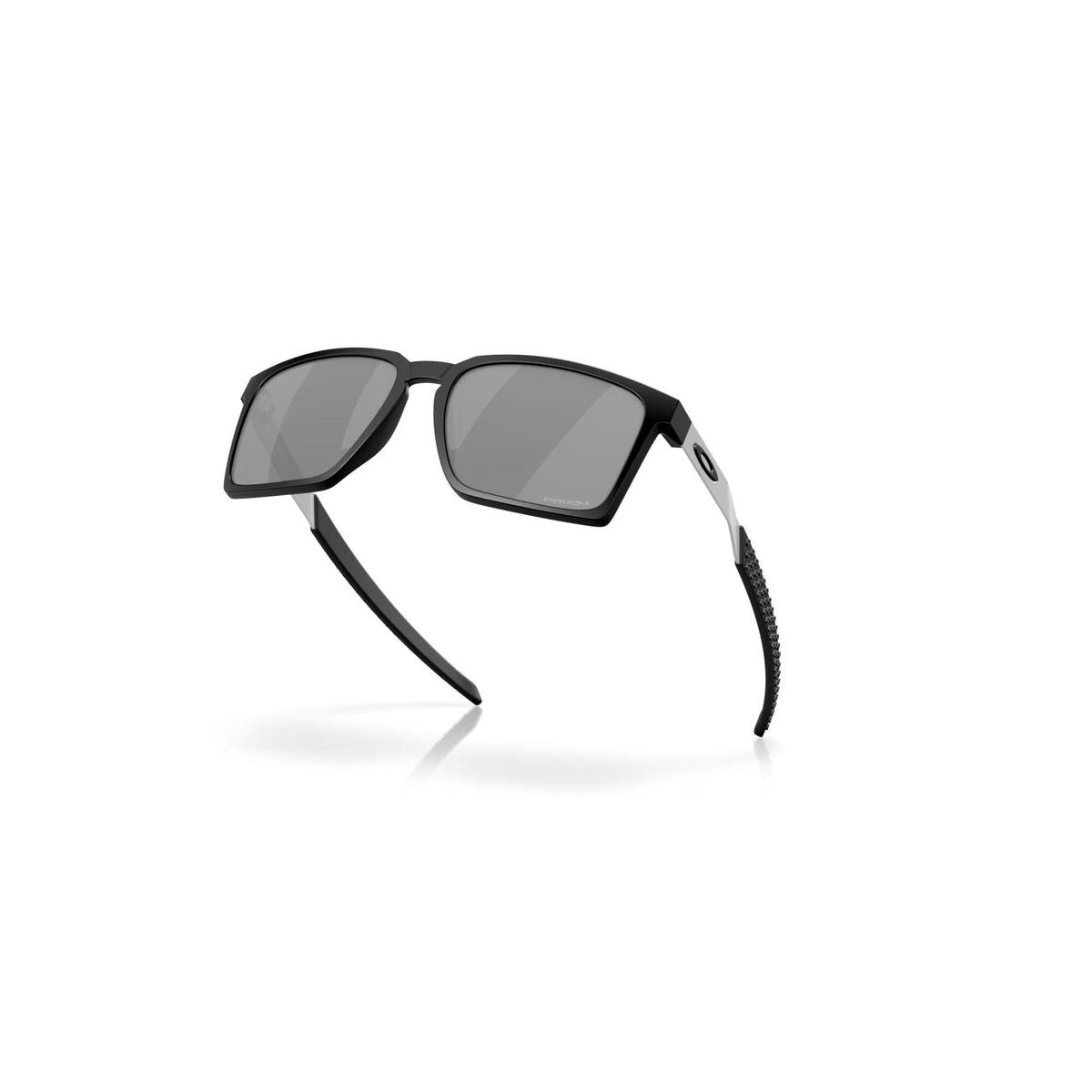 Oakley Exchange Sunglasses Satin Grey Black w/ Prizm Black Lens Sunglasses Oakley 