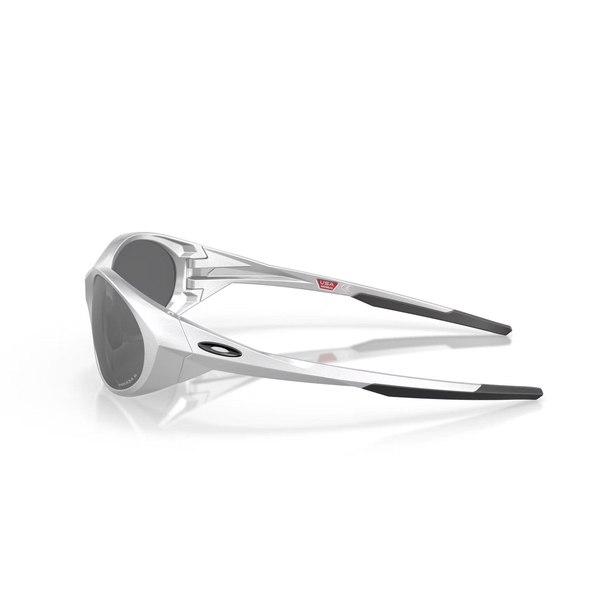 Oakley Eyejacket Redux Sunglasses Silver w/ Prizm Black Polarized Lens Sunglasses Oakley 