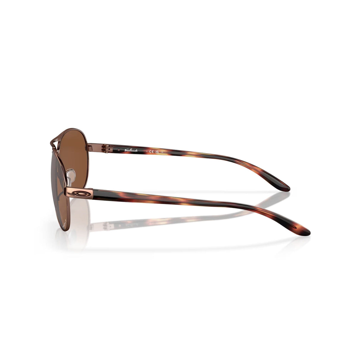 Oakley Feedback Sunglasses Rose Gold w Prizm Tungsten Polarized Lens Sunglasses Oakley 